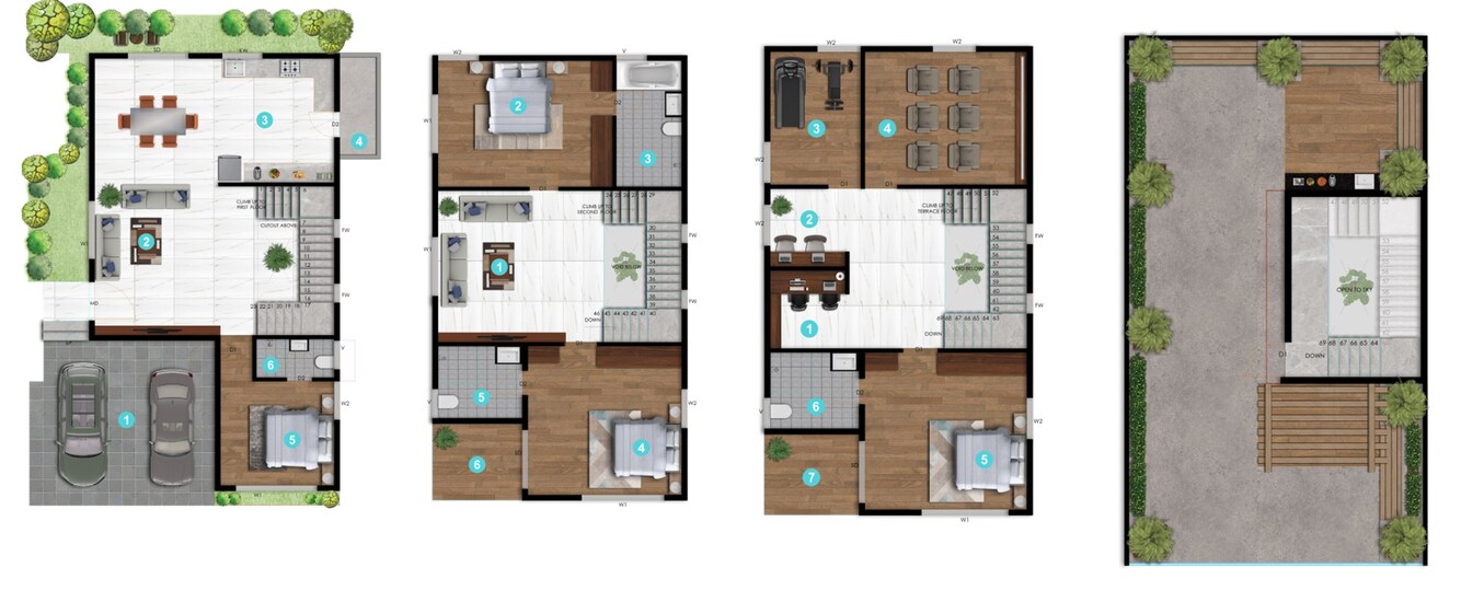 atmos silverwoods villa bhk sqft